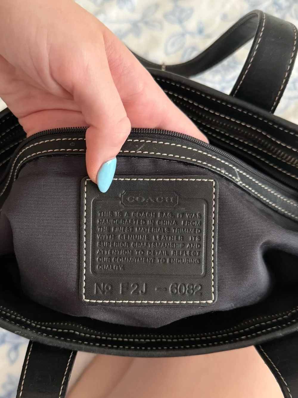 Y2K Vintage Coach Bag #F2J-6082